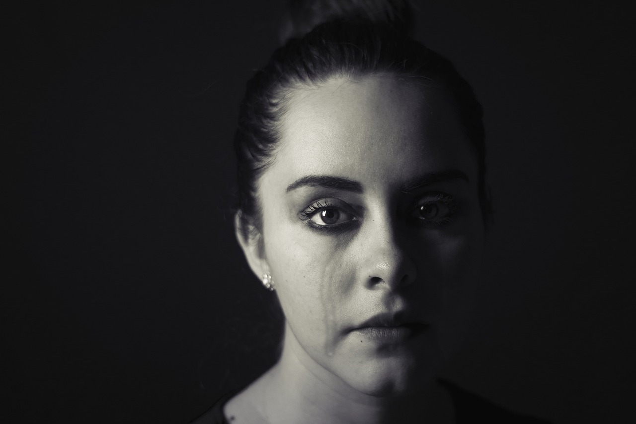 Why Do Narcissists Never Change, and How You Can Get Back on Track to Leave? Lady with a solitary tear.